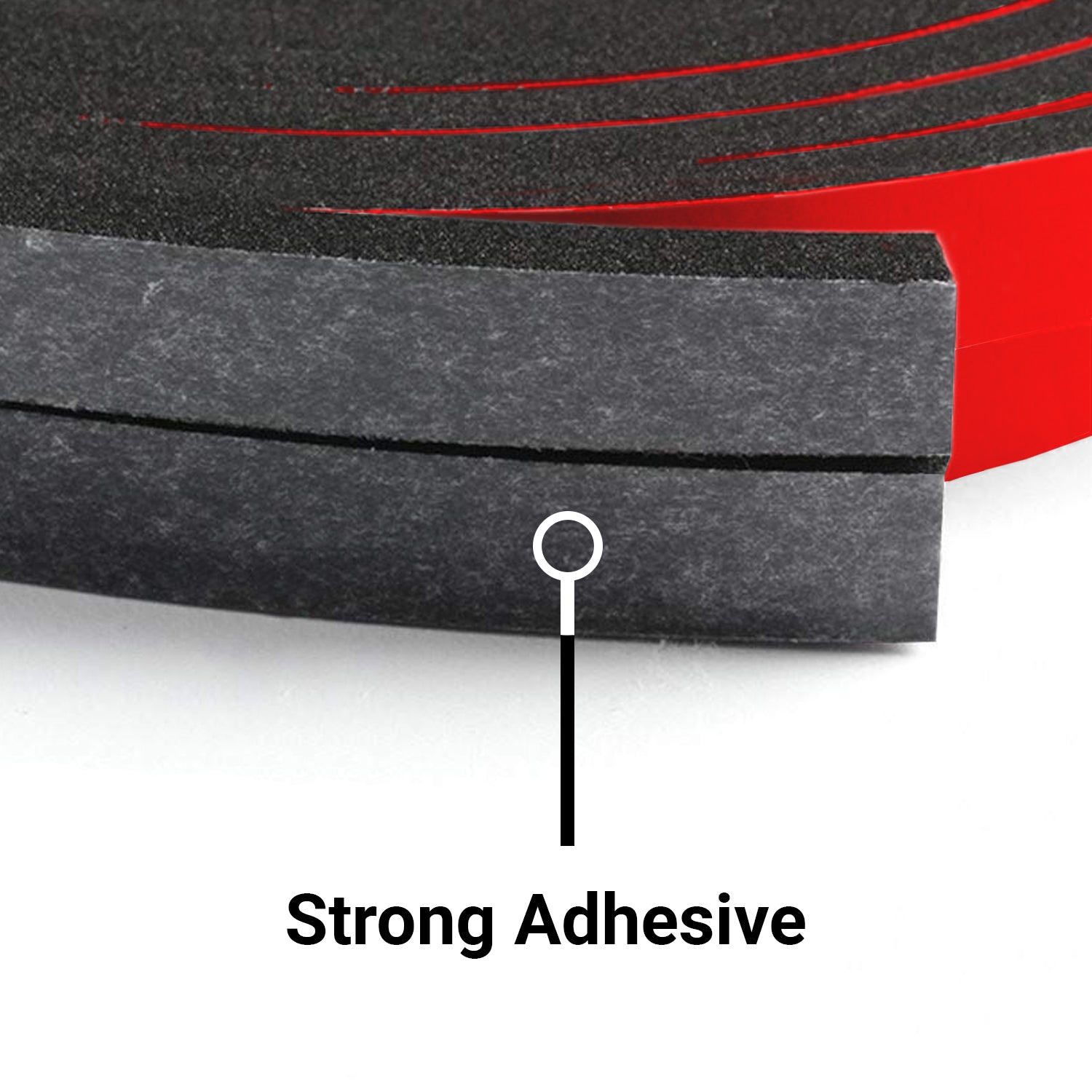 TRENDIKRAFT 5 Meter Double Sided Heavy Duty Bonding Acrylic Foam Attachment Tape for Strong Bonding Interior and Exterior Use in Automotive Superior Adhesive 3M + 2M, 12MM X 2MM X 5M