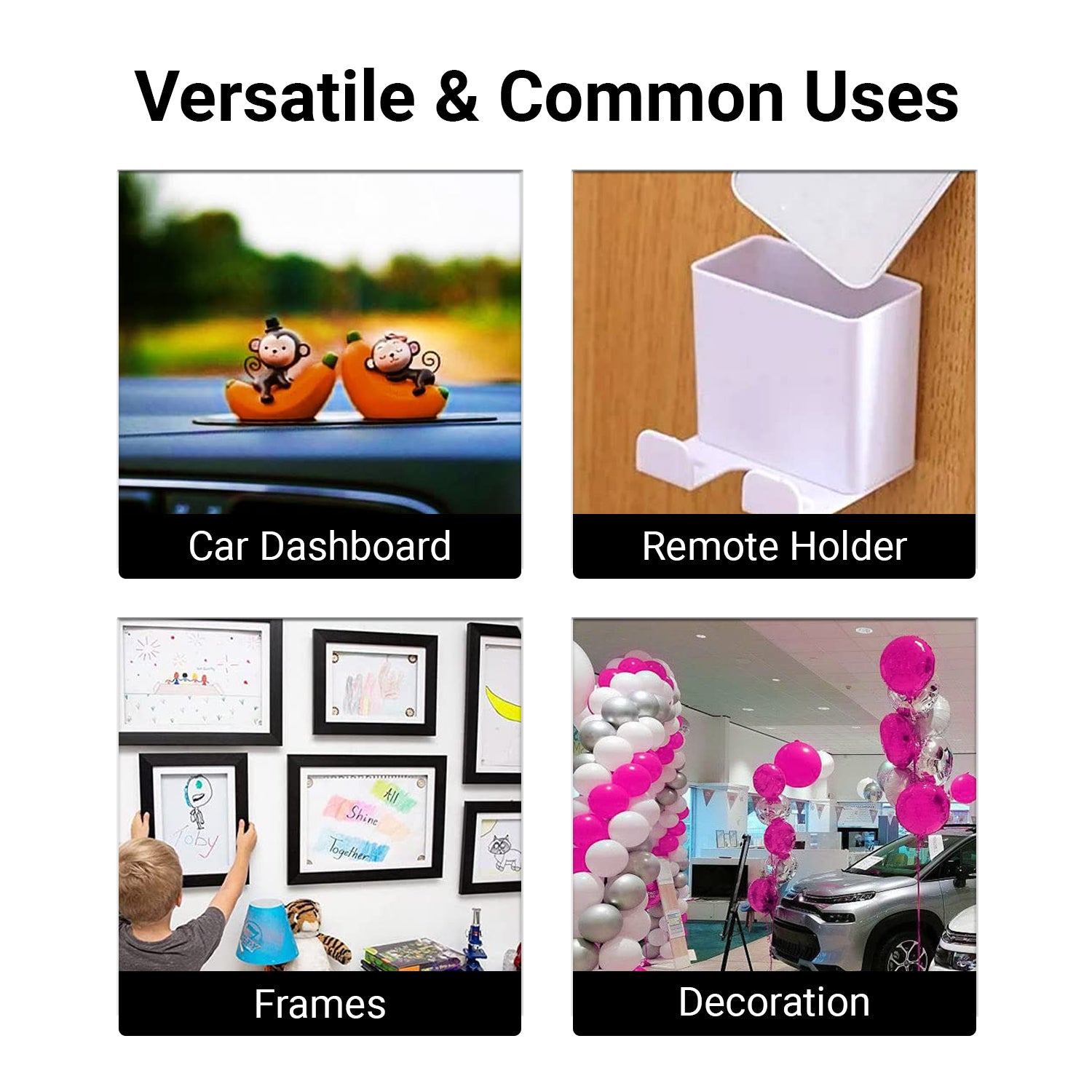 TRENDIKRAFT 5 Meter Double Sided Heavy Duty Bonding Acrylic Foam Attachment Tape for Strong Bonding Interior and Exterior Use in Automotive Superior Adhesive 3M + 2M, 12MM X 2MM X 5M