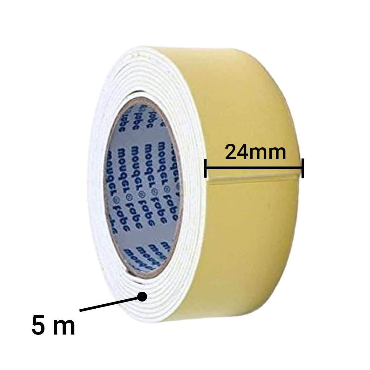 TRENDIKRAFT Pack of 3 Two Way Double Sided Tape Combo of Heavy Duty Acrylic Foam Tape For Car (5mtr), Transparent Nano Tape (3mtr) and Both Side Adhesive White Foam Tape (5mtr) For Wall Craft