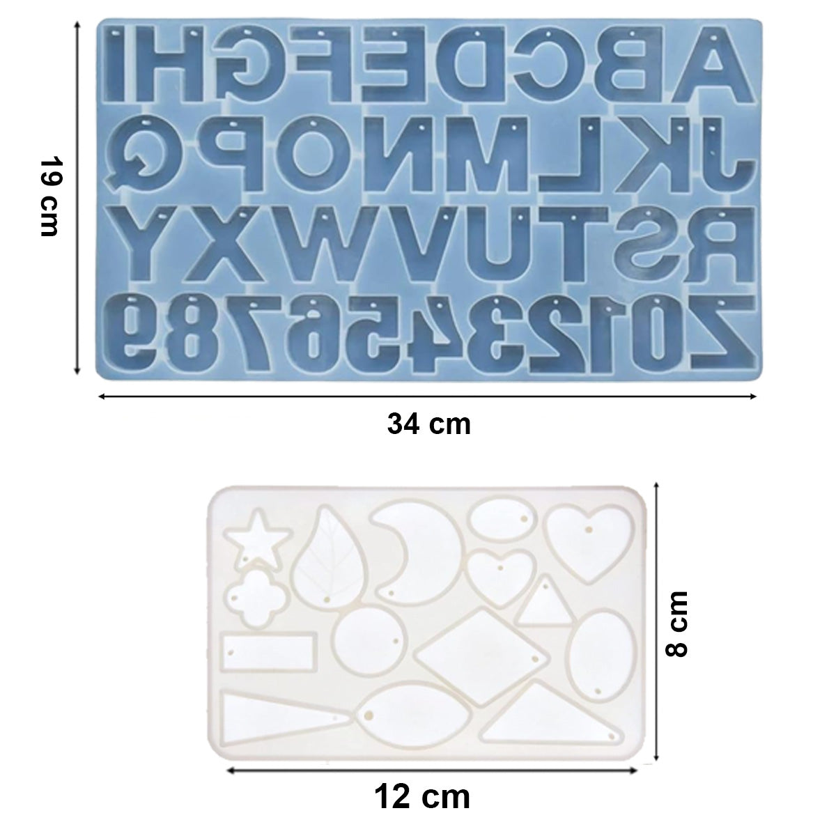 TRENDIKRAFT Jewellery Keychain Resin Art Kit