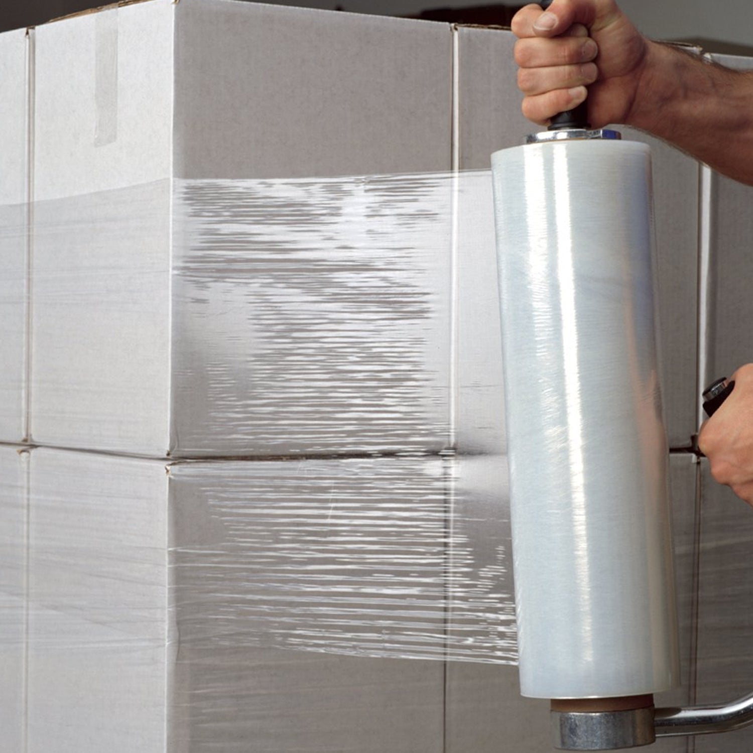 TRENDIKRAFT 8 inch X 200 metres Transparent Stretch Wrap Film Wrapper Roll for Shrink Packing & Wrapping Luggage (Pack of 1)