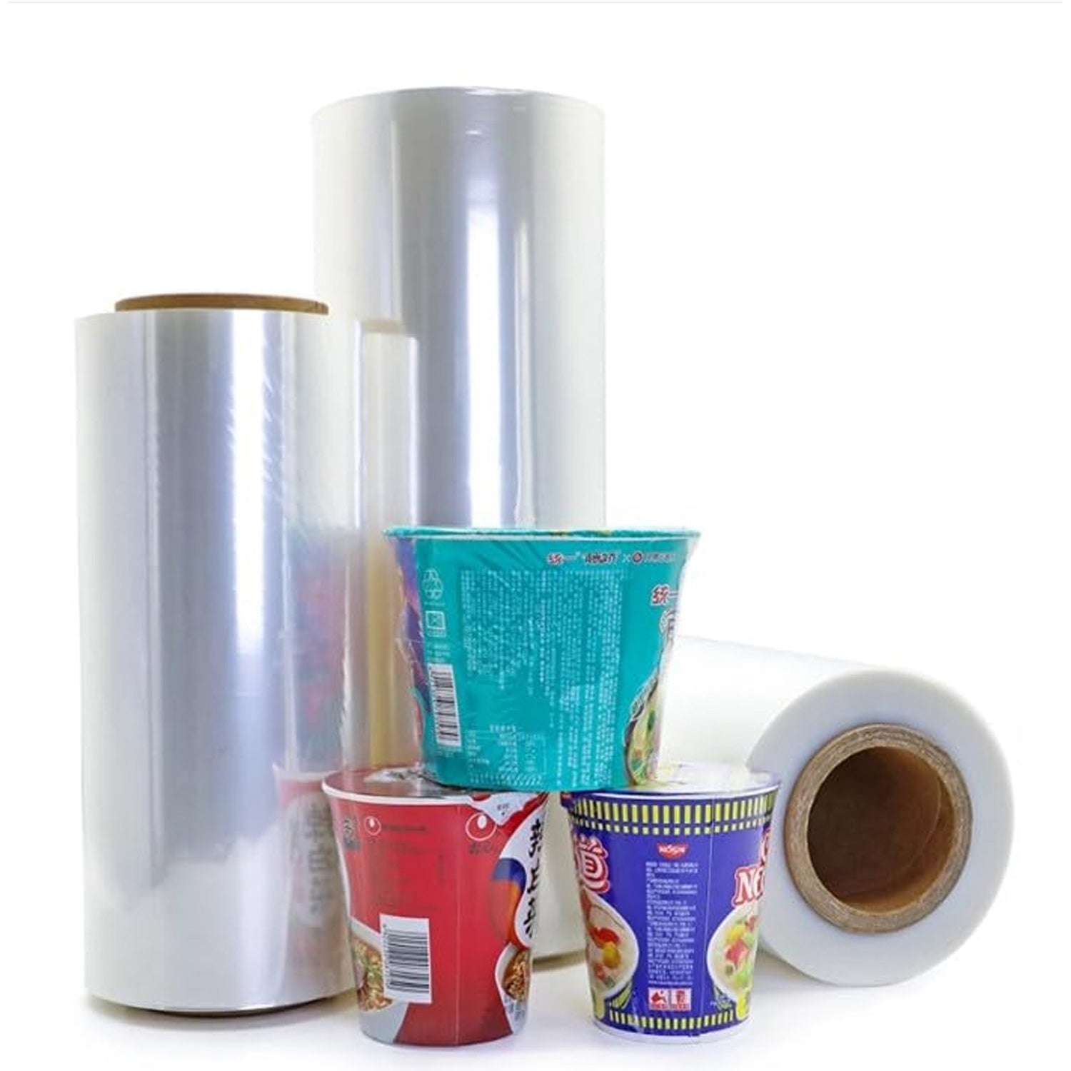TRENDIKRAFT 8 inch X 200 metres Transparent Stretch Wrap Film Wrapper Roll for Shrink Packing & Wrapping Luggage (Pack of 1)
