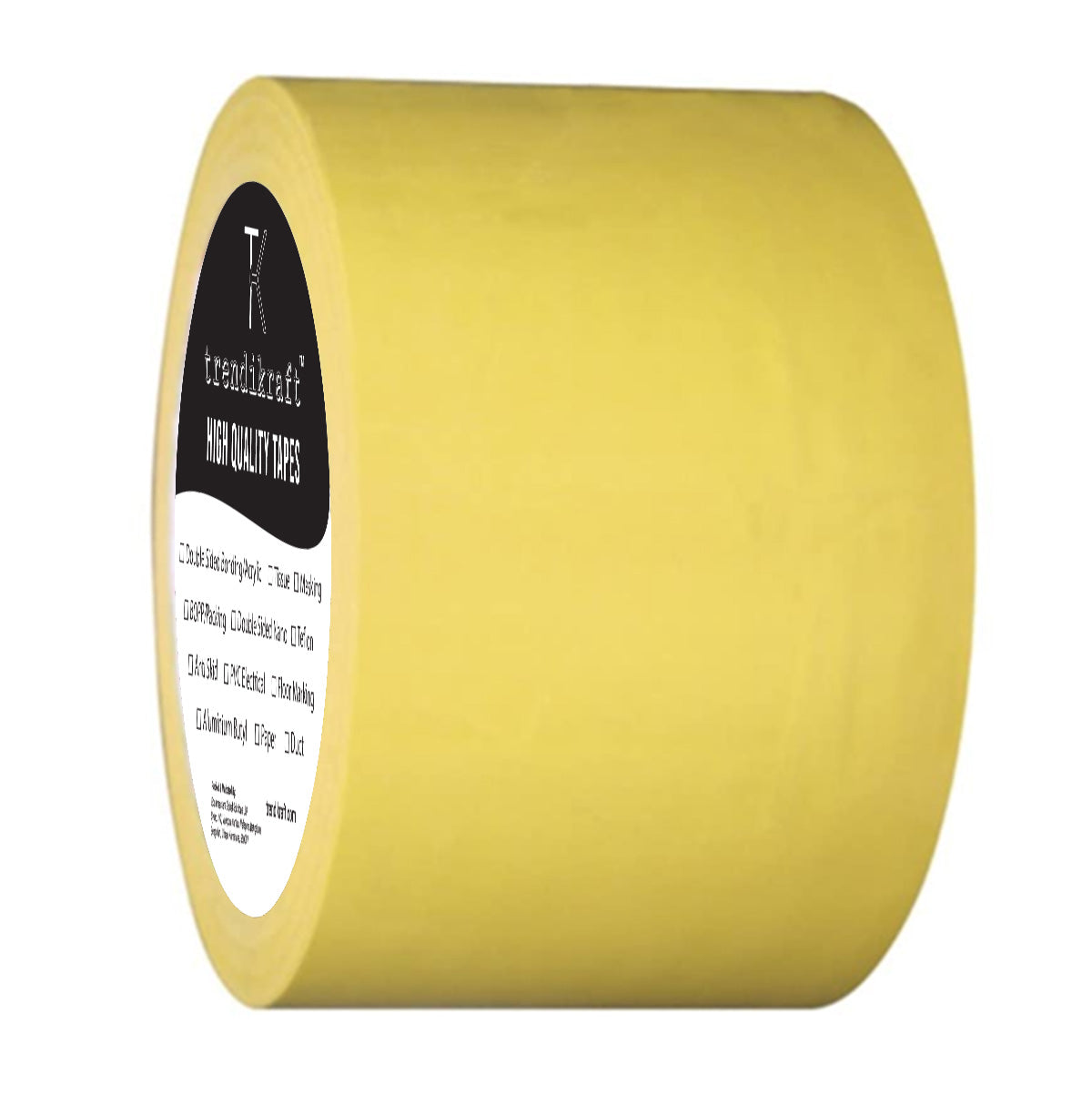 TRENDIKRAFT 4 Inch x 15 mtr Vastu Red Yellow White Blue Green Color Tape For Toilet, Kitchen and Home Entrance, Vastu Tape Remedy (5 Colors)